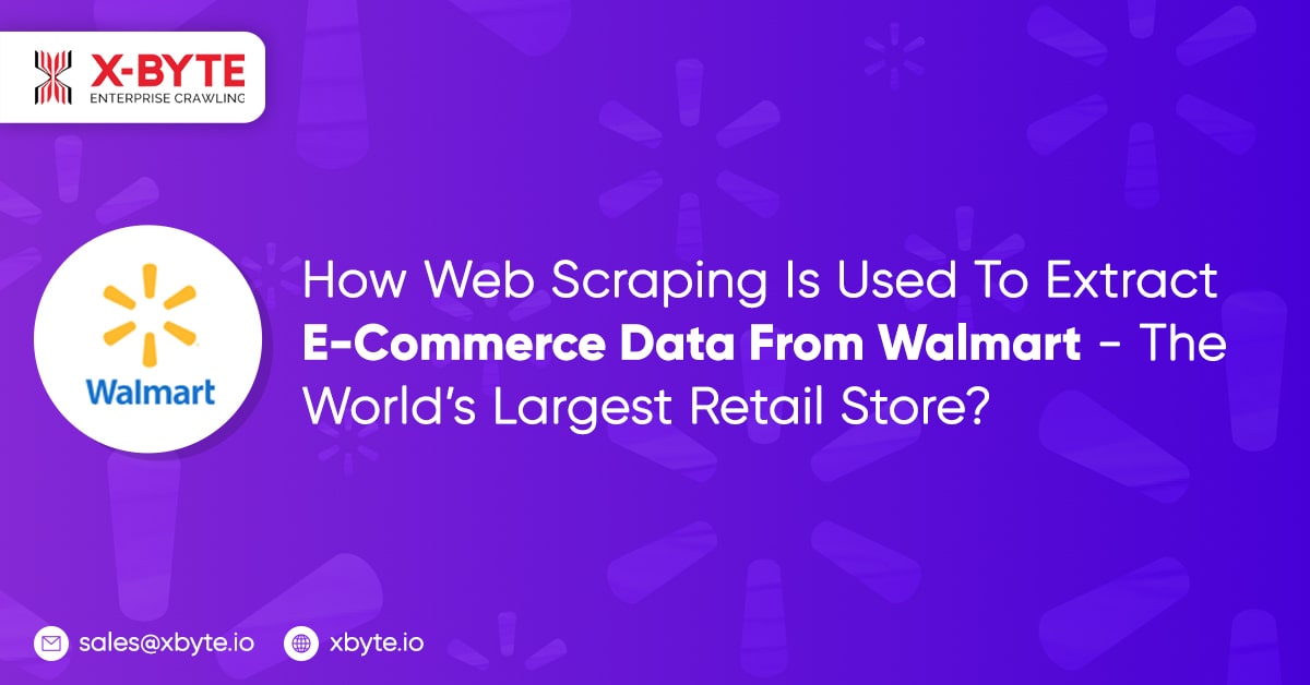 Extract eCommerce Data From Walmart